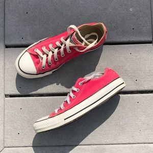 Converse All Stars pink size 8